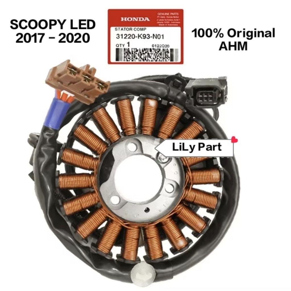 31220-K93-N01 Spull Assy SCOOPY LED ( 2017 - 2020 )