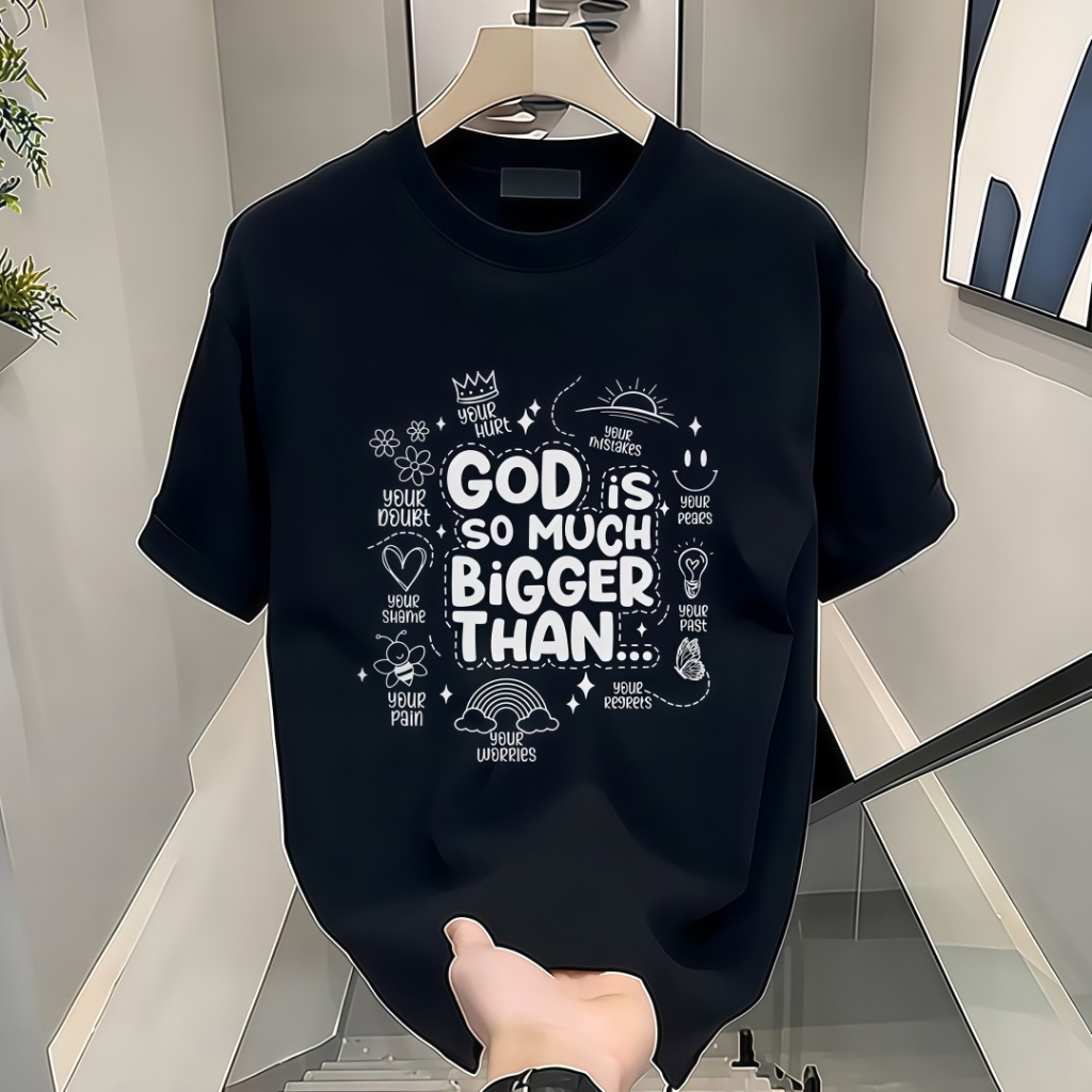 COD  Kaos Pria Murah Meriah Desain Rohani