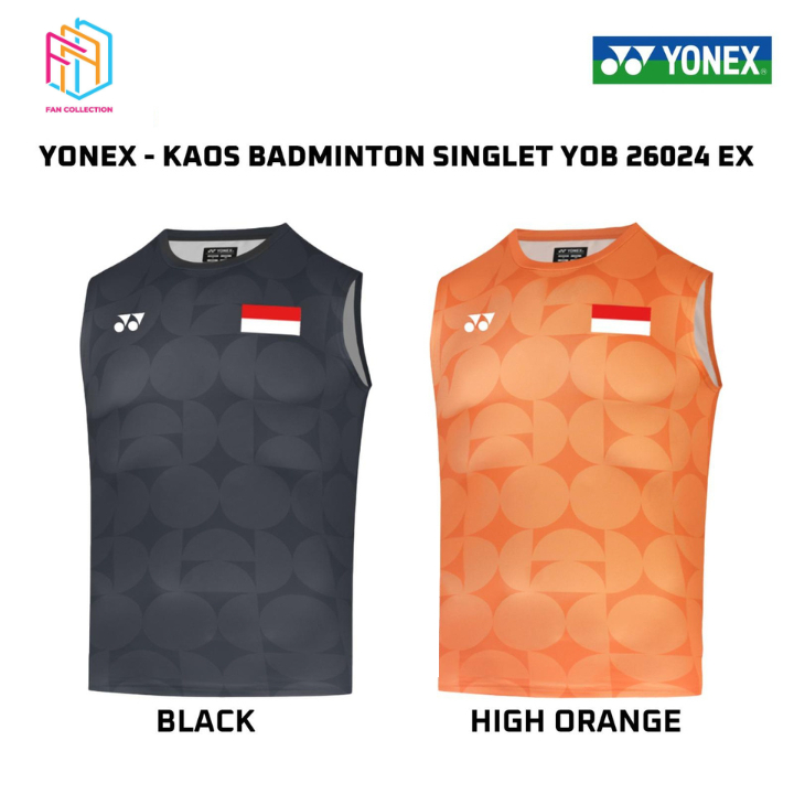 Kaos Jersey Badminton Yonex SInglet YOB 26024 Ex Series
