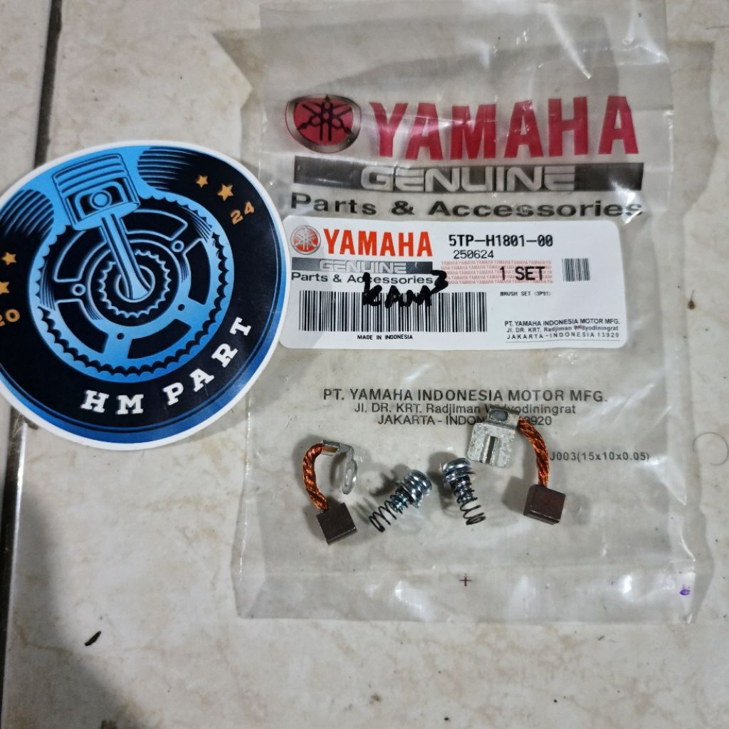 Kul Stater Cool Carbon Brush Set Areng Dinamo Stater Starter Nmax Mio J M3 Fino X Ride Jupiter Force