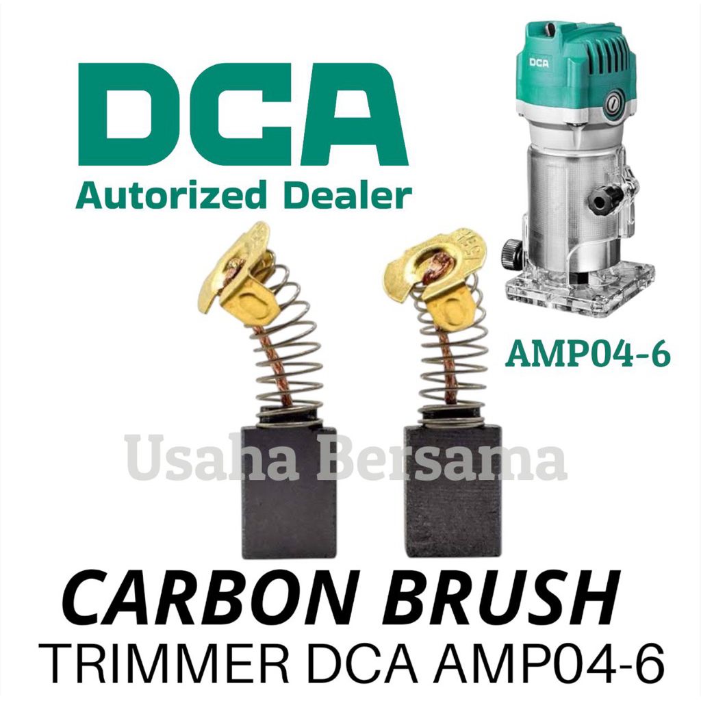 CARBON BRUSH DCA AMP04-6 TRIMMER DCA PROFIL KECIL BROSTEL DCA AMP 04 6