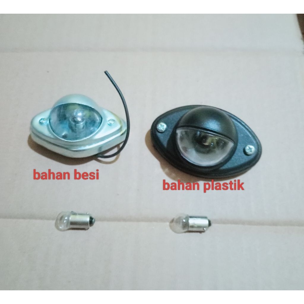 lampu plat nomor carry/Futura/katana + bohlam