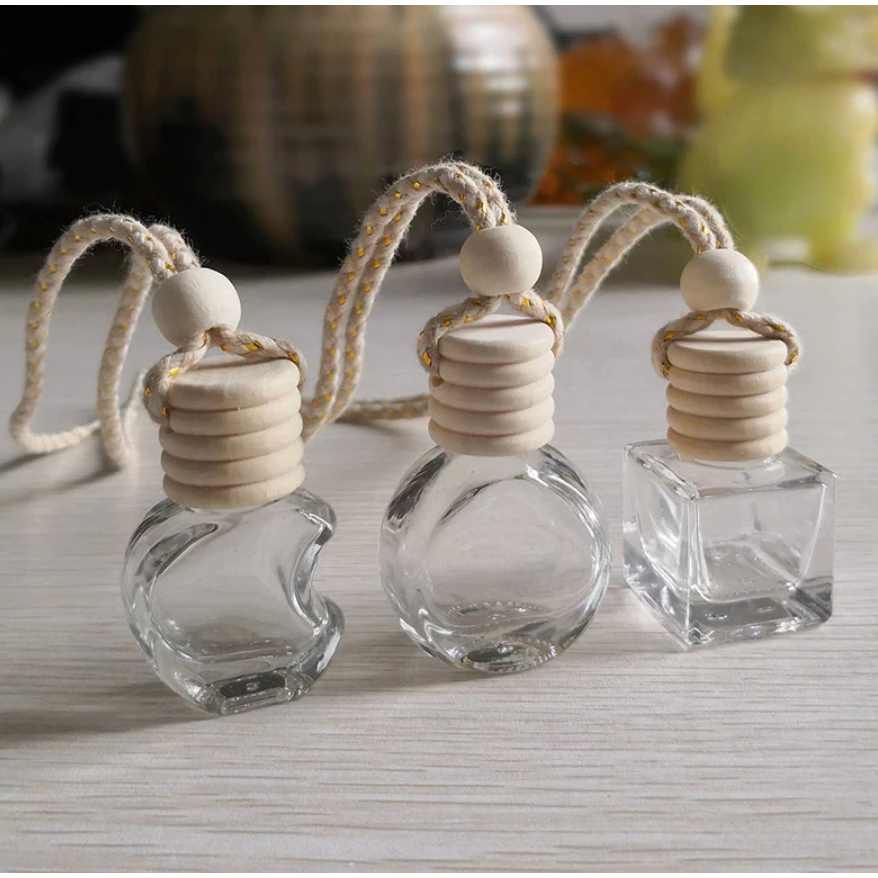 Botol Car Diffuser Parfum Mobil Gantung Kaca Kosong