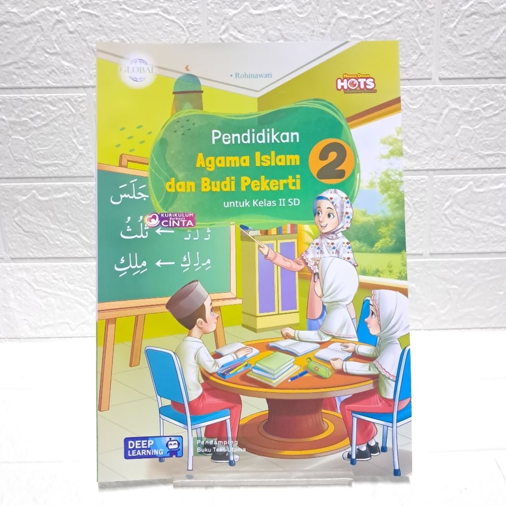 Buku global pendidikan agama Islam untuk SD kelas 2 DL (original Tiga Serangkai) edisi 2026