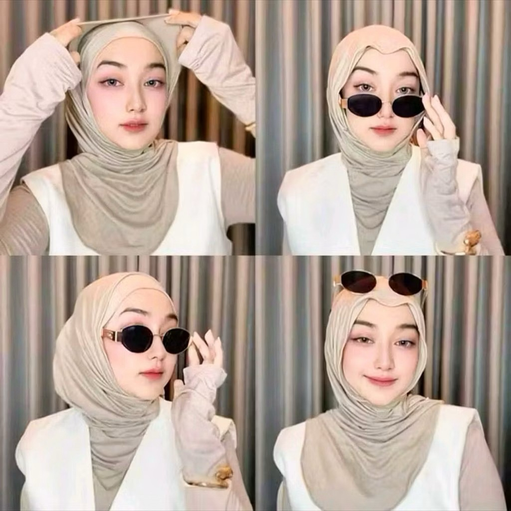 JISOO INNER INSTAN PLUSS INNER JERSEY/HIJAB PASHMINA INNER JISOO MELEYOT