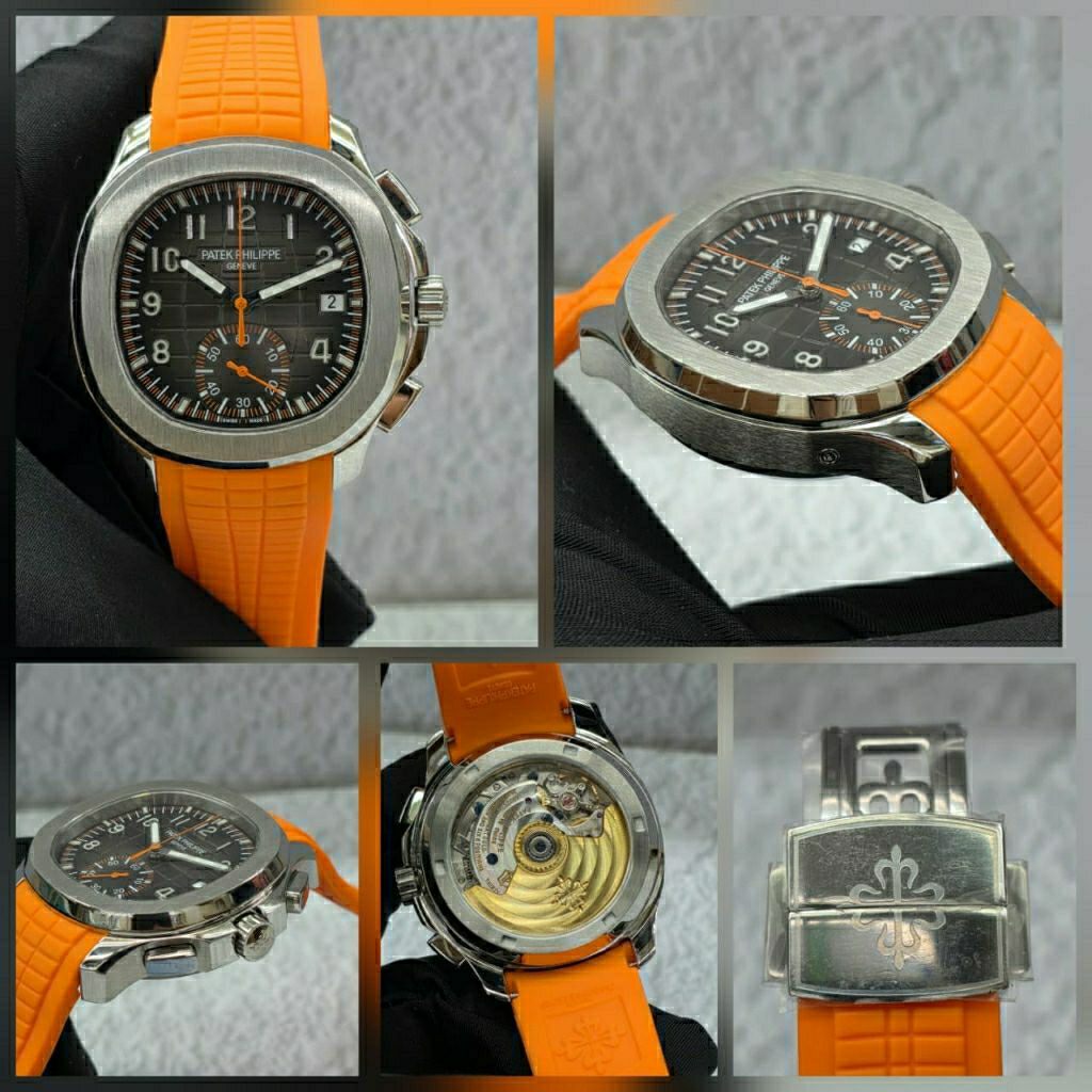 Patek Philippe Aquanut 5968 Swiss Automatic Movement Strap Rubber Clone Quality