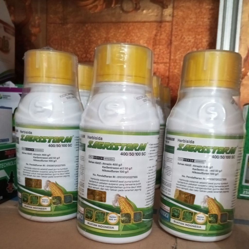 STORM 100 / 400 / 50 SC Herbisida Selektif Jagung 500 ml + Kaos