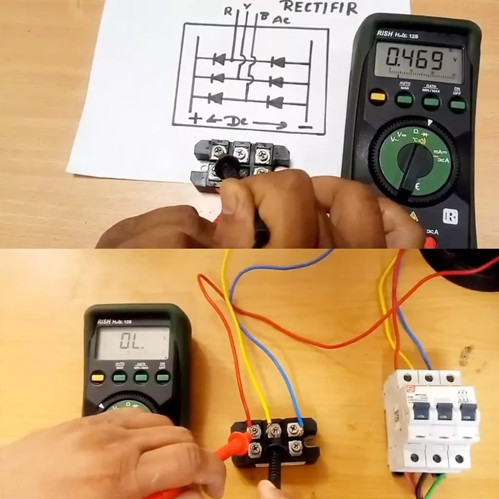Bridge 3 Phase Dioda Rectifier 3 Phase Dioda Bridge Dioda Mds 100A 1600V Diode Module Solusi Kebutuh