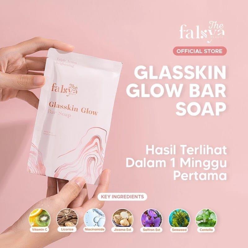 THE FALSYA BEAUTY GLASSKIN GLOW BAR SOAP SABUN FALSYA