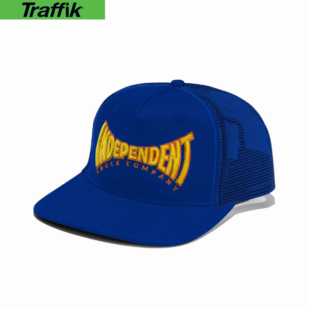 Independent Spanning Trucker Topi Pria IN1222011 blue