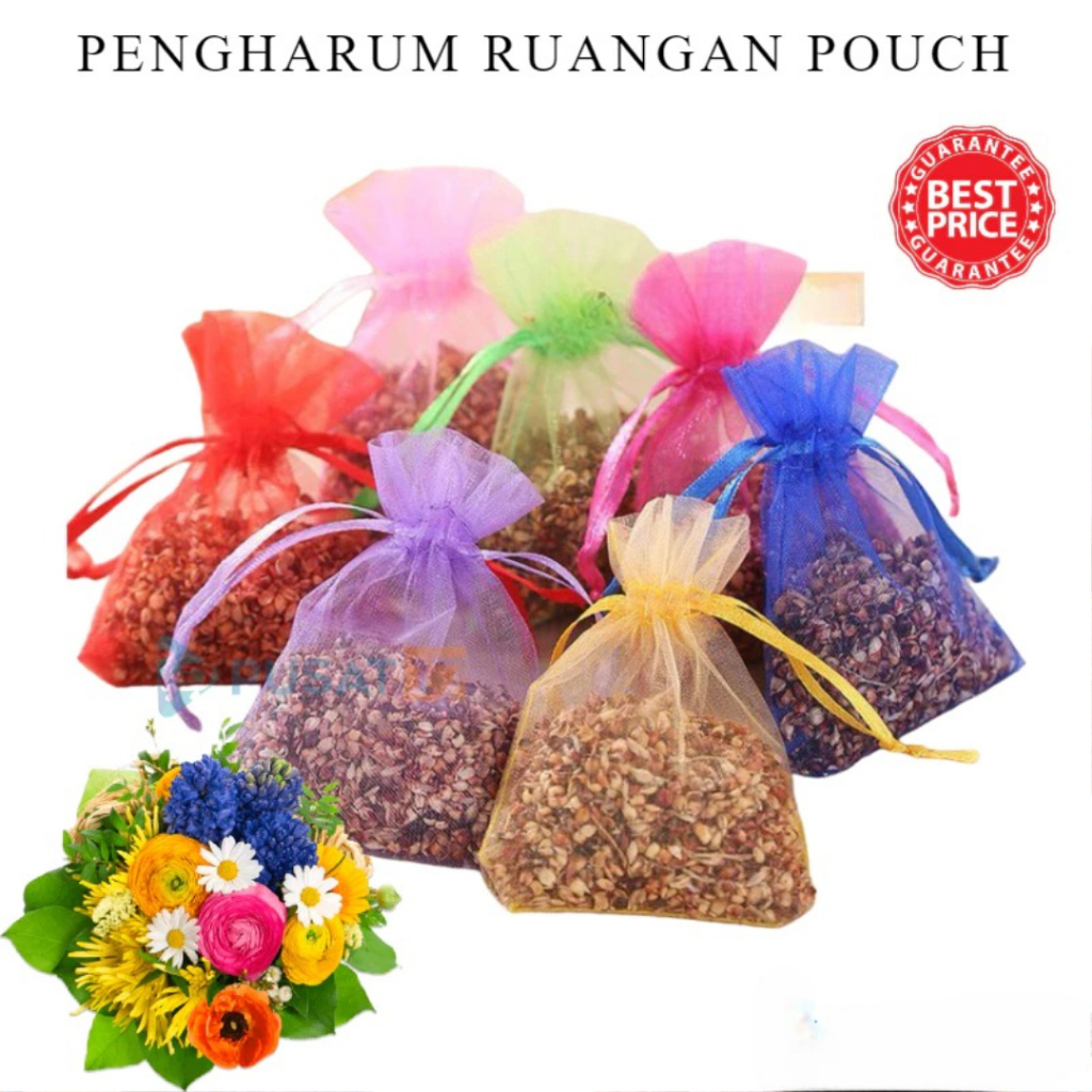 PENGHARUM RUANGAN POUCH GANTUNG PEWANGI RUANGAN AROMATHERAPY PENGHARUM MOBIL GANTUNG