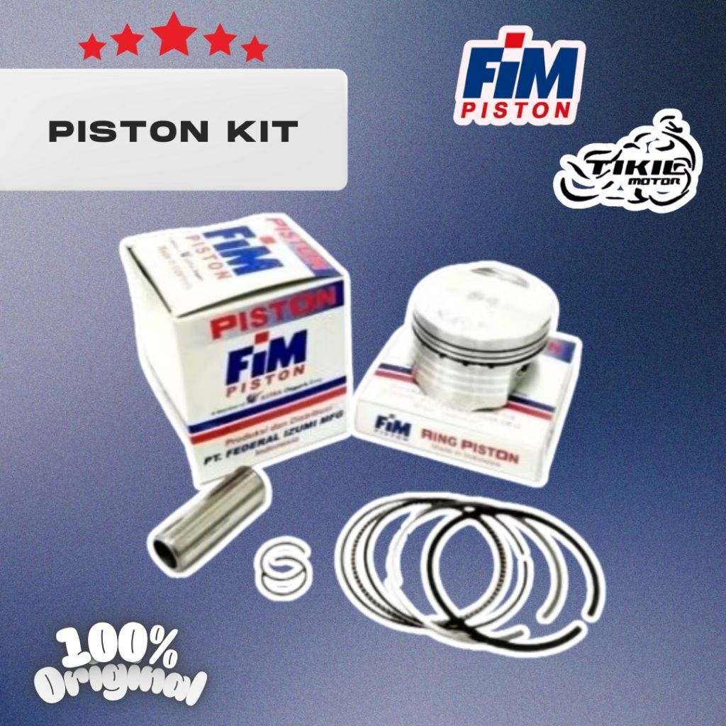 PISTON KIT SET FIM 92 MIO M3