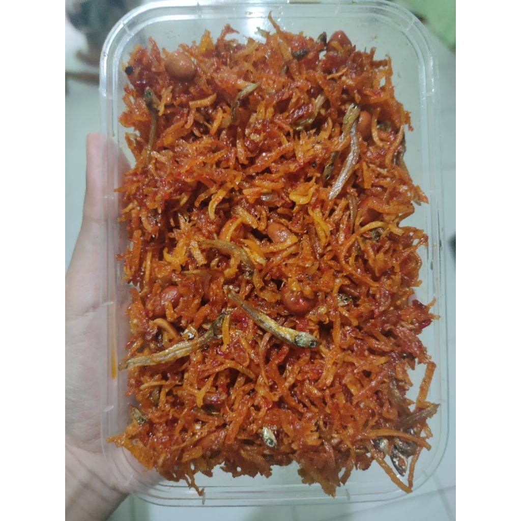 Kentang Mustofa Teri Kacang