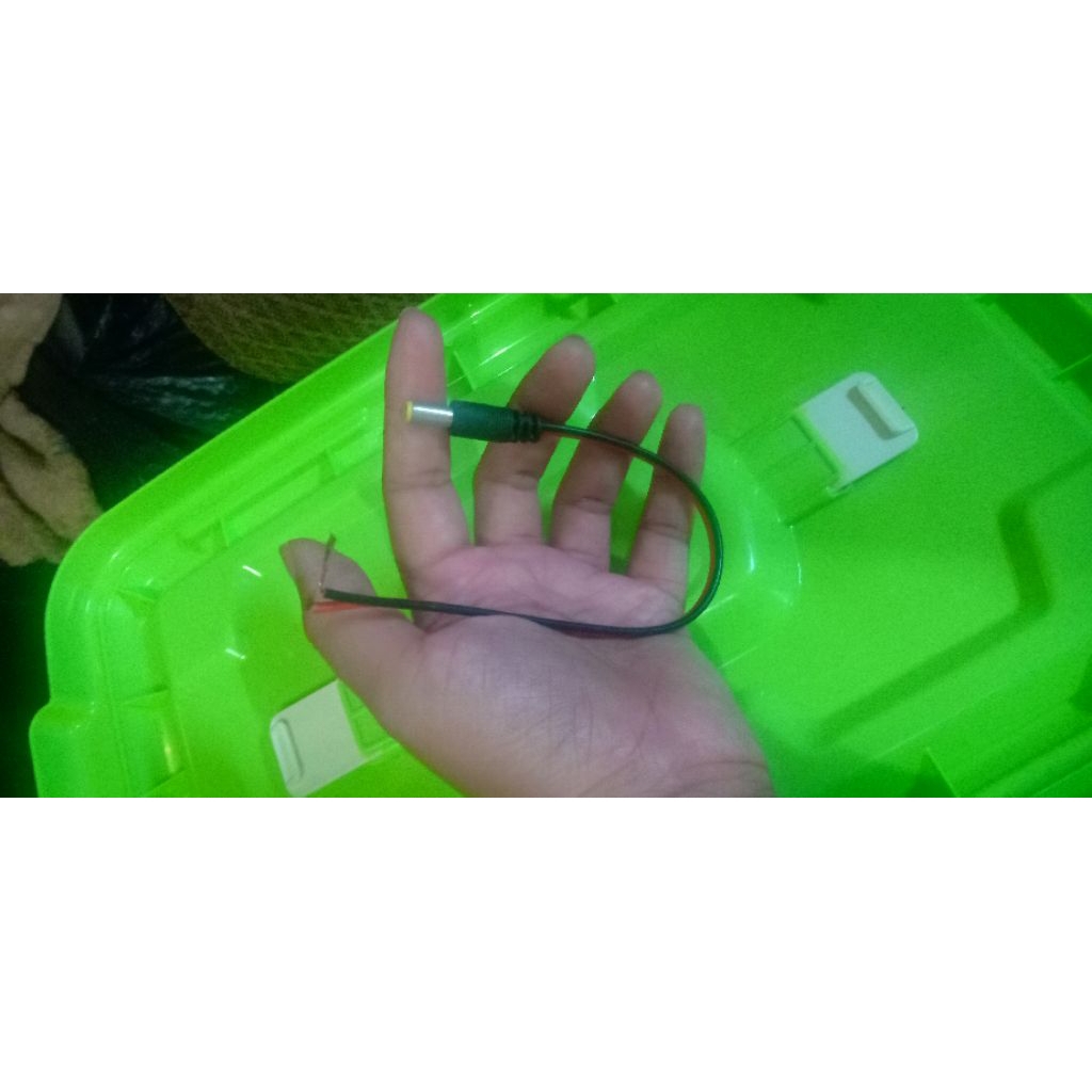 Kabel DC buntung modem cctv kamera router wifi ready