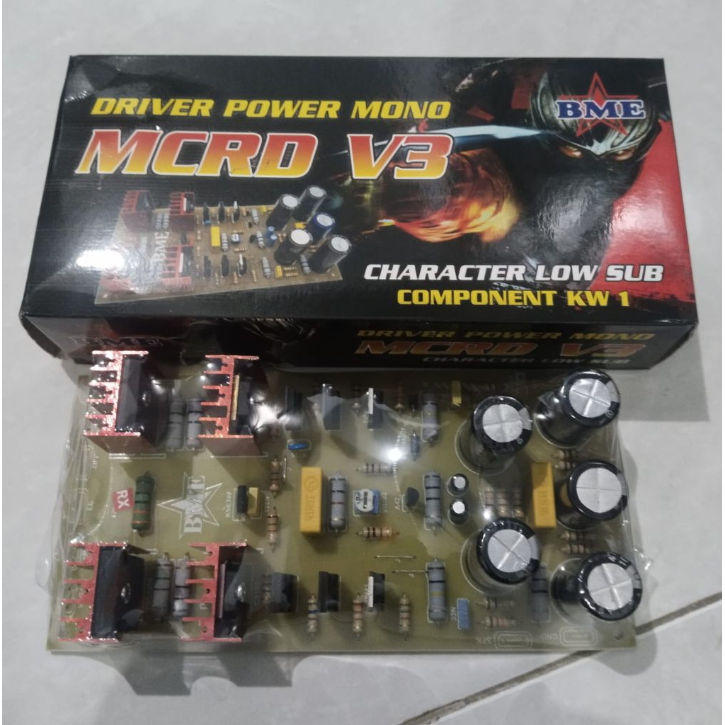 DRIVER Power Mono MCRD V3 Low Sub By BME