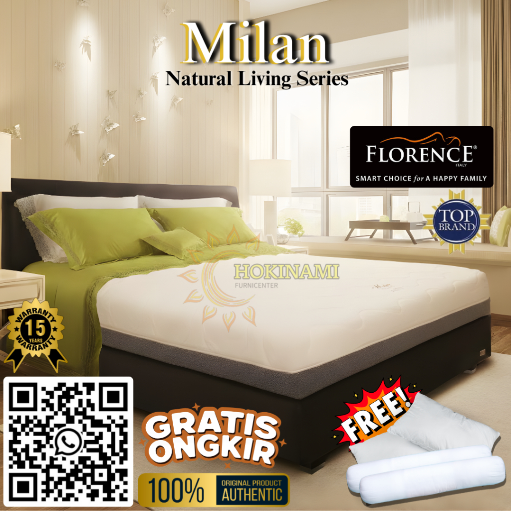 Florence Springbed Milan Natural Living