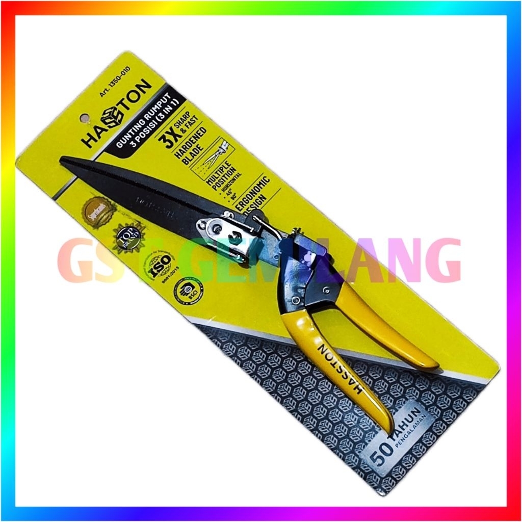Gunting rumput HASSTON HASTON 3posisi Gunting Saboten