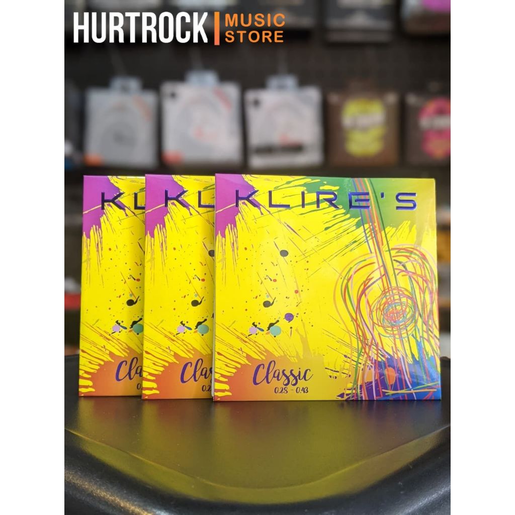 Klire’s Senar Gitar Classic Nylon Colour Original Senar Gitar Nylon Warna