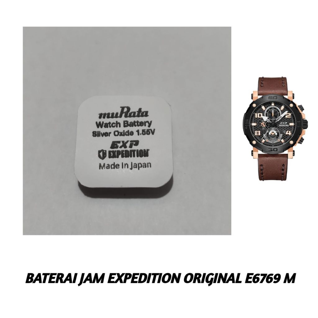 Baterai Jam Expedition original E6769 M