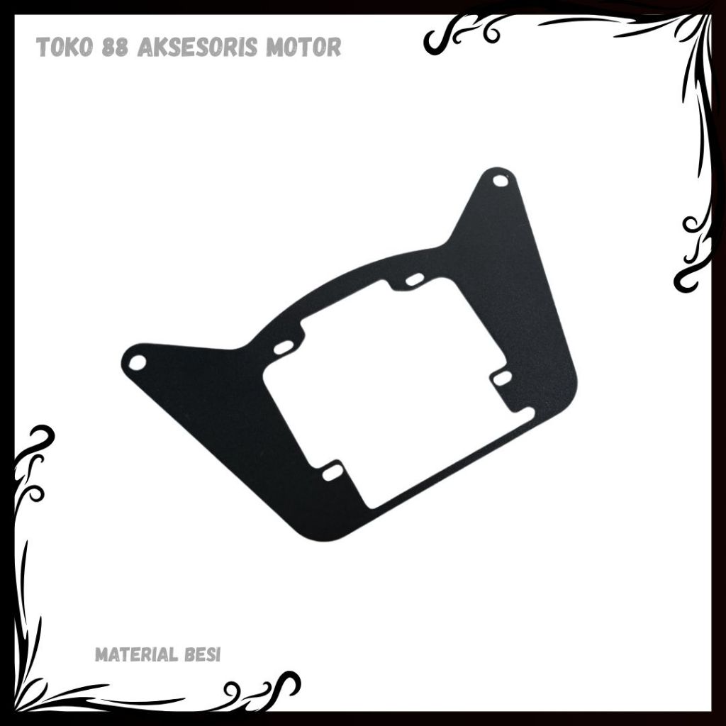 BRACKET PROJIE BILED AES KENZO VINYX CR7 TURBO SE 2,5 INCH SINGLE BRAKET PROJIE BEAT KARBU BILED TUR