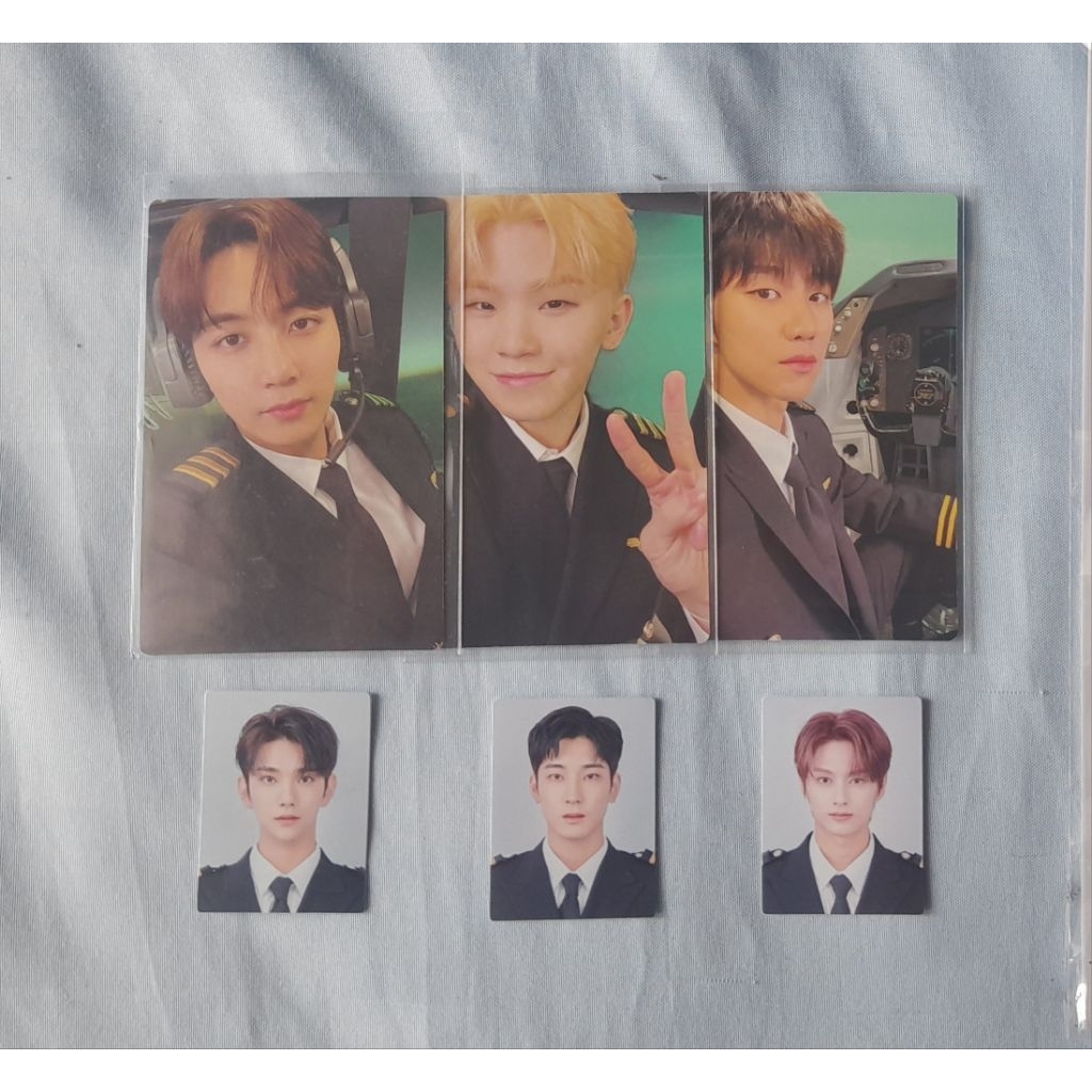seventeen pilot jeonghan woozi the8 joshua wonwoo jun photocard pc membership kit carat