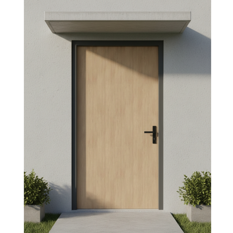 Daun Pintu Minimalis Modern HPL Custom Motif