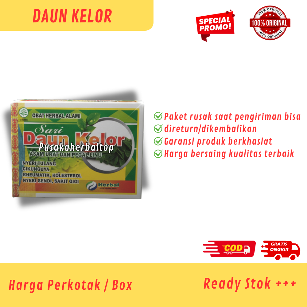 Kapsul Daun Kelor Original