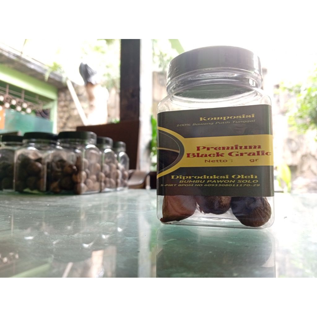 BLACK GARLIC TUNGGAL SOLO  1kg