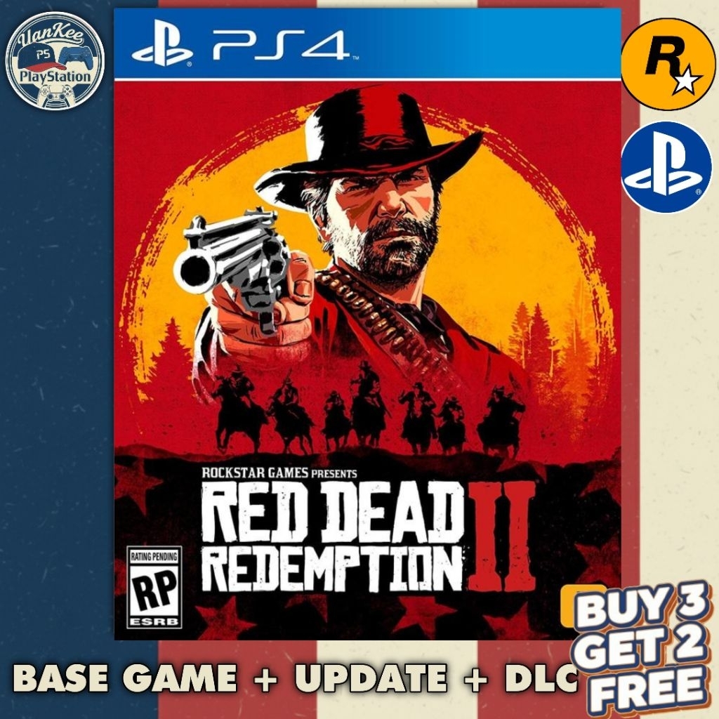 RDR 2 PS4 HEN - Digital (Format PKG) + Game + Update + DLC | Full Version