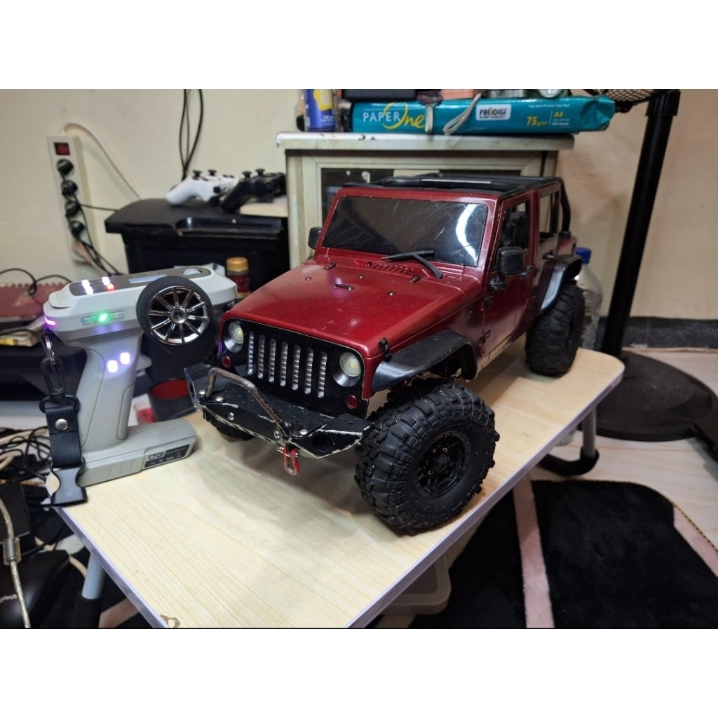 RC ADVENTURE 1:10 WB 313 BRUSHLESS RUBICON WB 313 8VH SECOND BEKAS PEMAKAIAN PRIBADI
