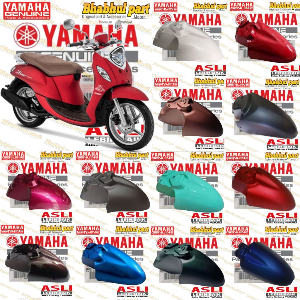 SPAKBOR DEPSpakbor Depan Fino 125 Fi Ban Tubles Spakbor Besar 2018-2020 Original YAMAHA