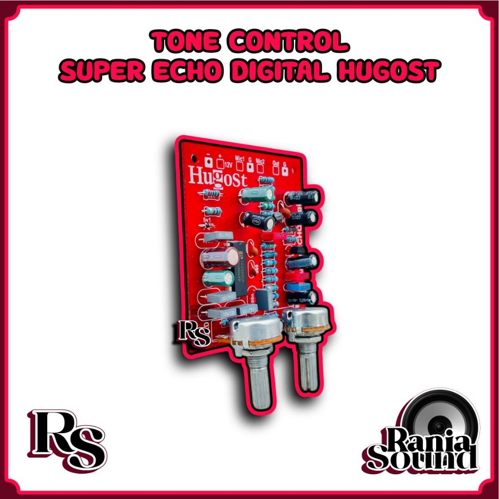 Tone Control Echo Digital (Hugost) ups