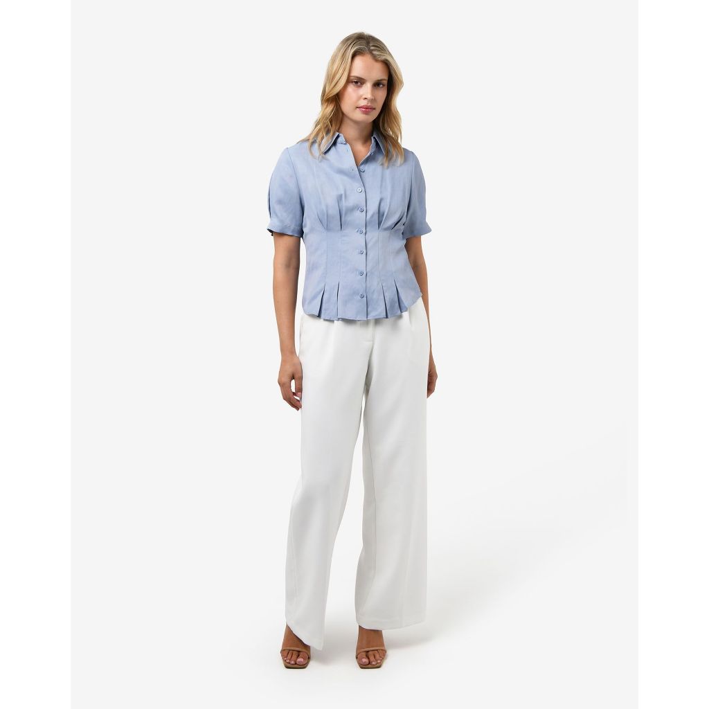 ESPRIT Kemeja Wanita Fitted