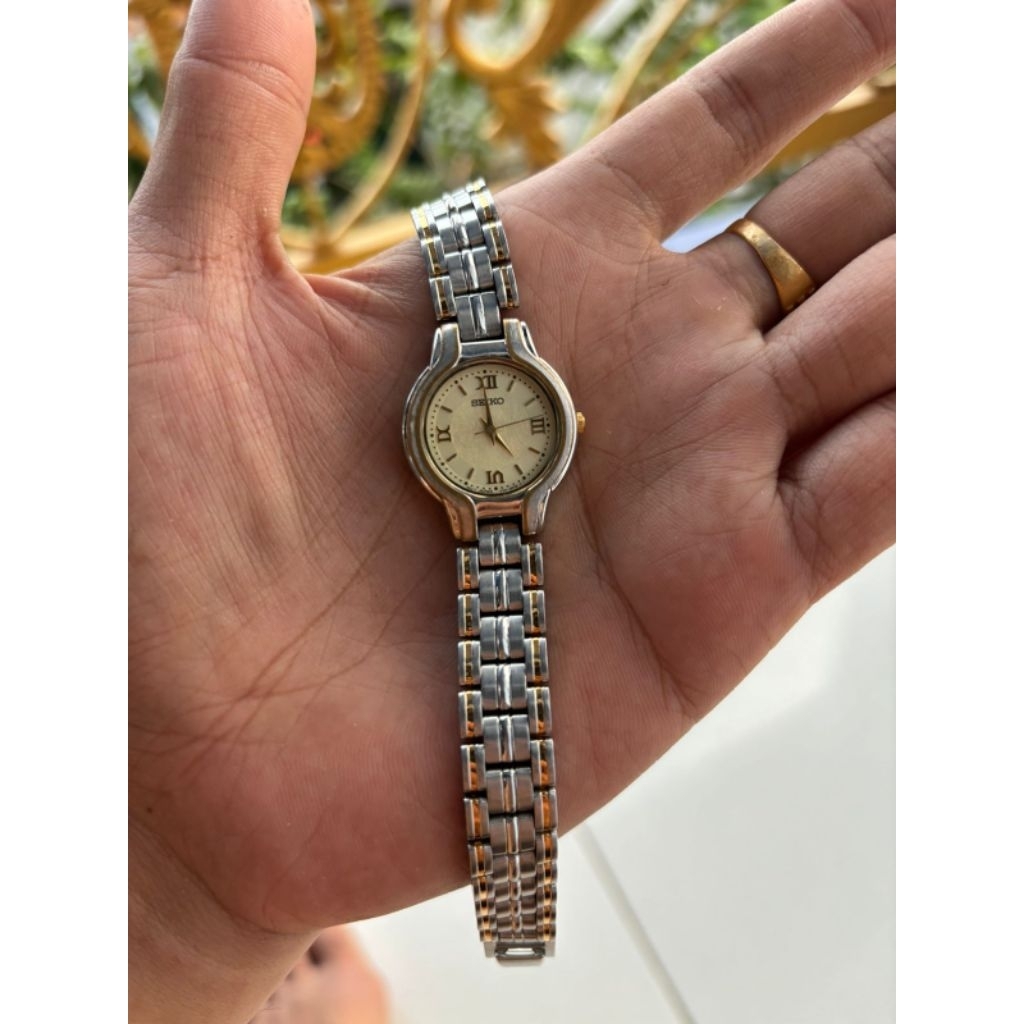 Seiko cewek second mulus ori