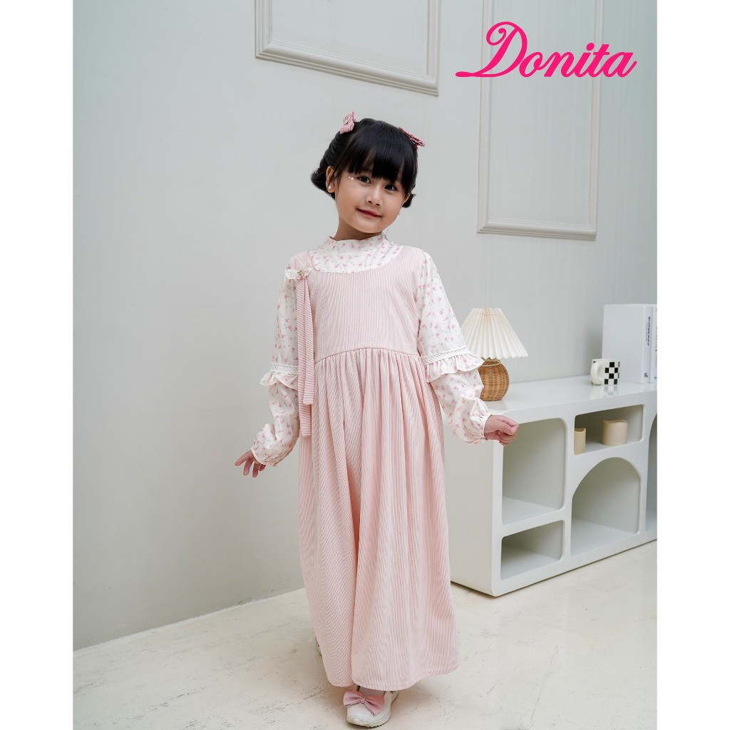 BAJU MUSLIM  ANAK PEREMPUAN  BRAND DONITA  8I 682