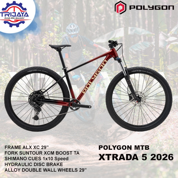 Polygon Xtrada 5 [27.5 / 29 Inch] 1x10 Speed Sepeda MTB