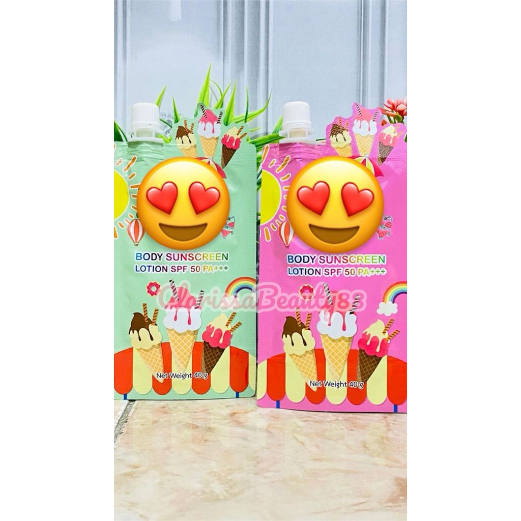 DD BODY SUNSCREEN LOTION SACHET SPF50++ ORIGINAL THAILAND