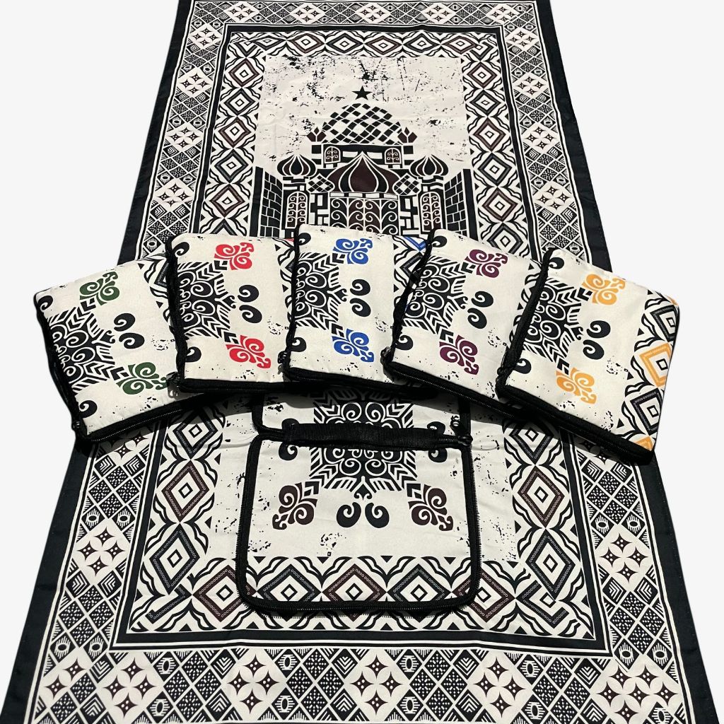 Sajadah Travel Dompet Batik Warna 2 Lapis - Grosir Sajadah Batik Jogja