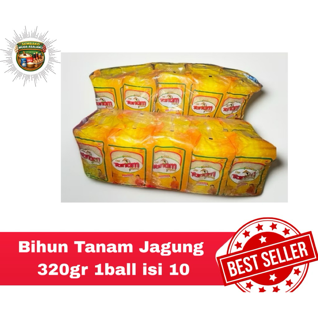 Bihun Jagung Cap Tanam Jagung 320 gr / 1Ball isi 10 / Bihun Jagung