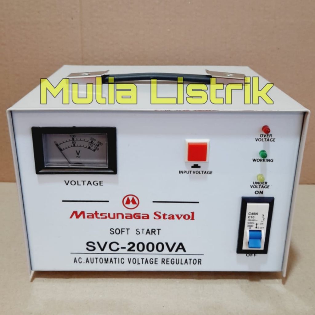 Stavol Matsunaga SVC2000VA Stabilizer Matsunaga 2000watt