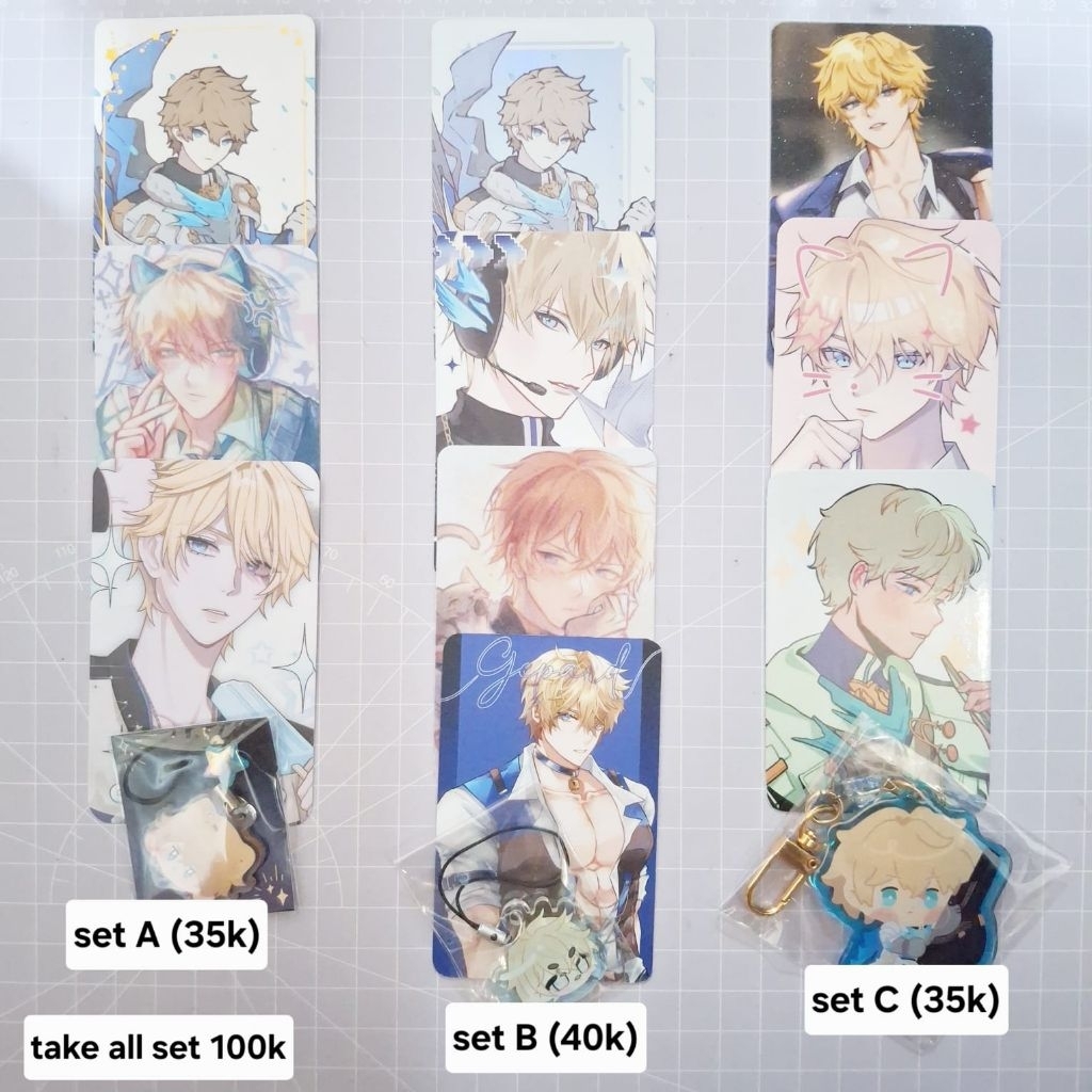 HSR Gepard Landau fanmerch pc photocard phonestrap acrylic keychain Honkai Star Rail