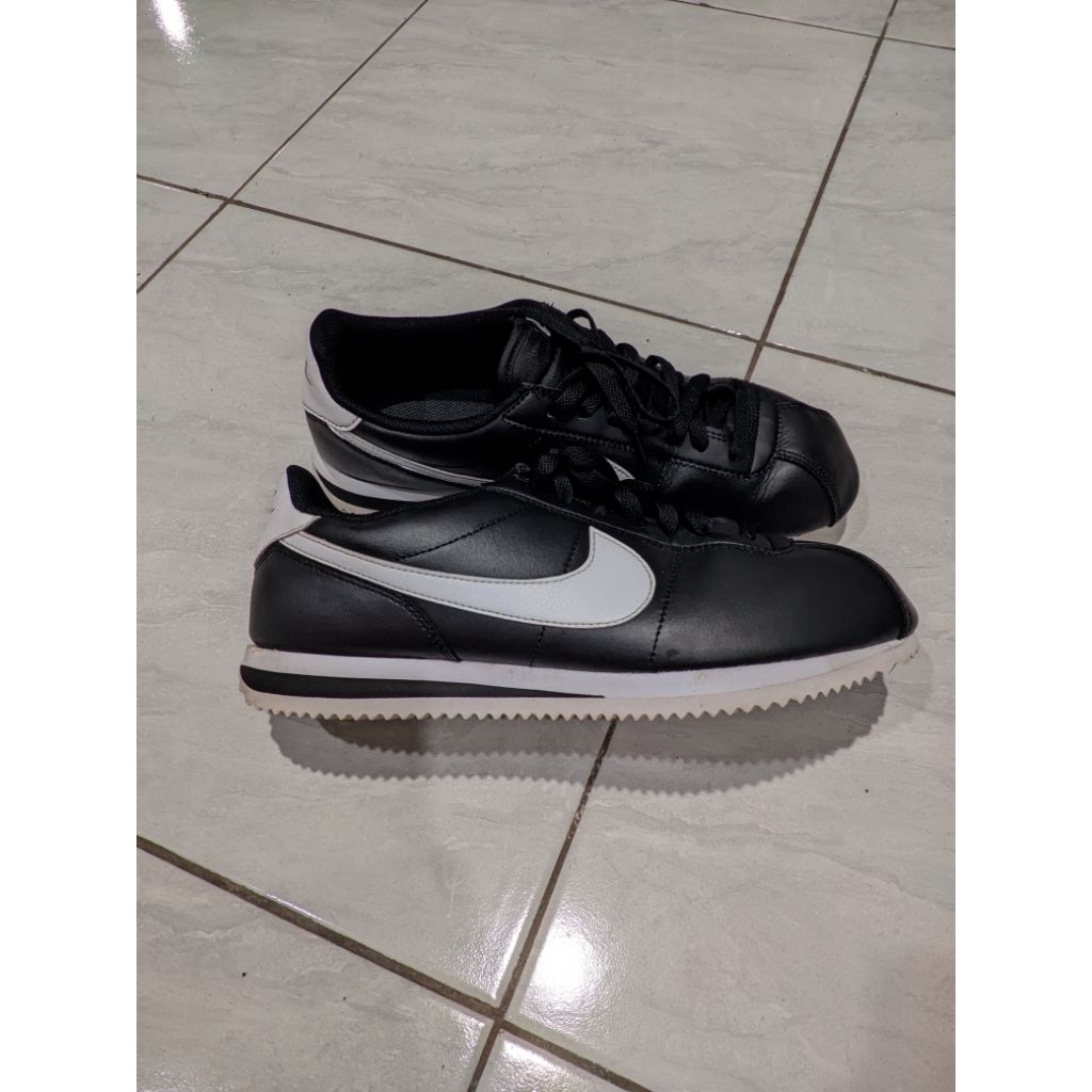 Nike cortez leather black