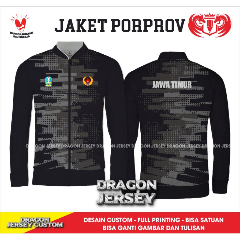 jaket porprov desain custom