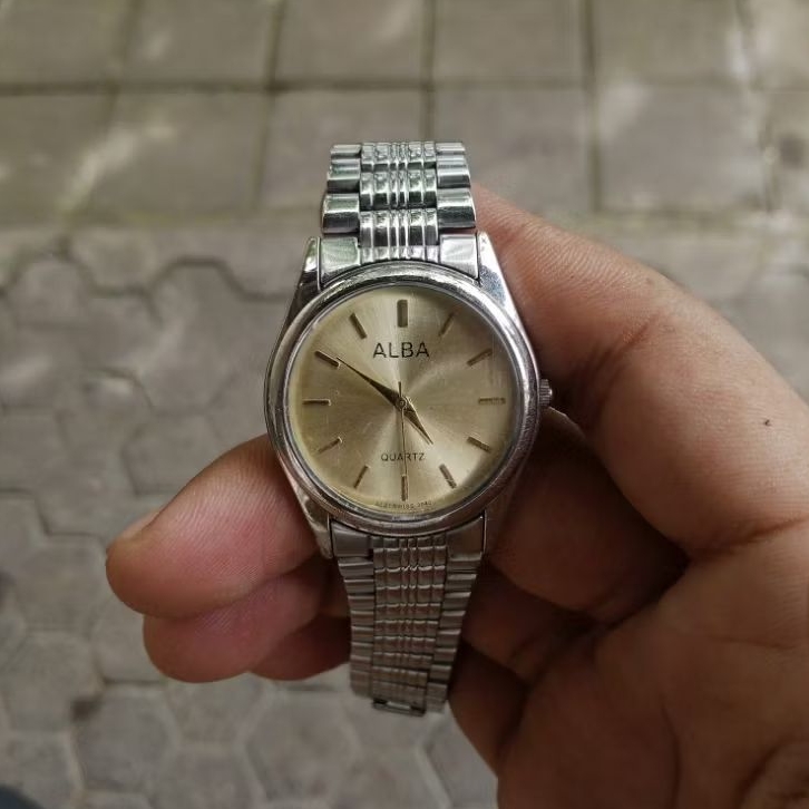 jam tangan Alba classic original second