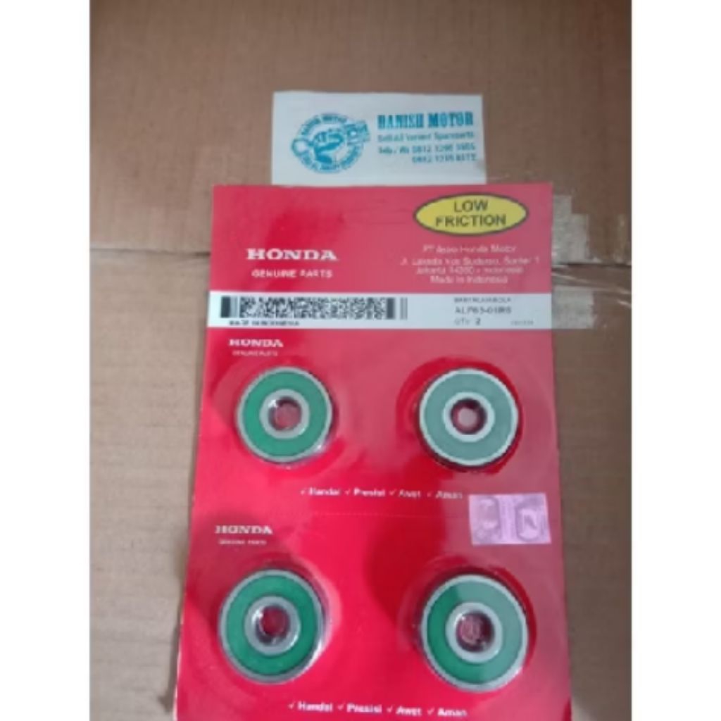 laher bearing 6301 roda Honda all ori bos