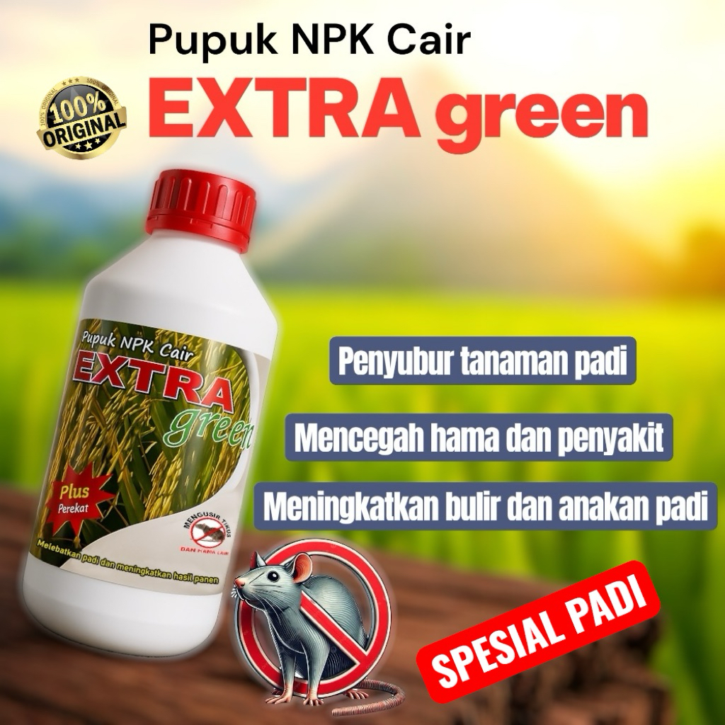 EXTRAGREEN -PUPUK NPK CAIR Spesial Padi