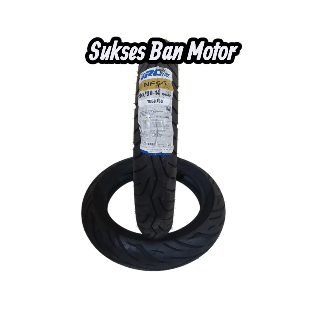 Ban IRC 80/90-14 NF66 Tubeless