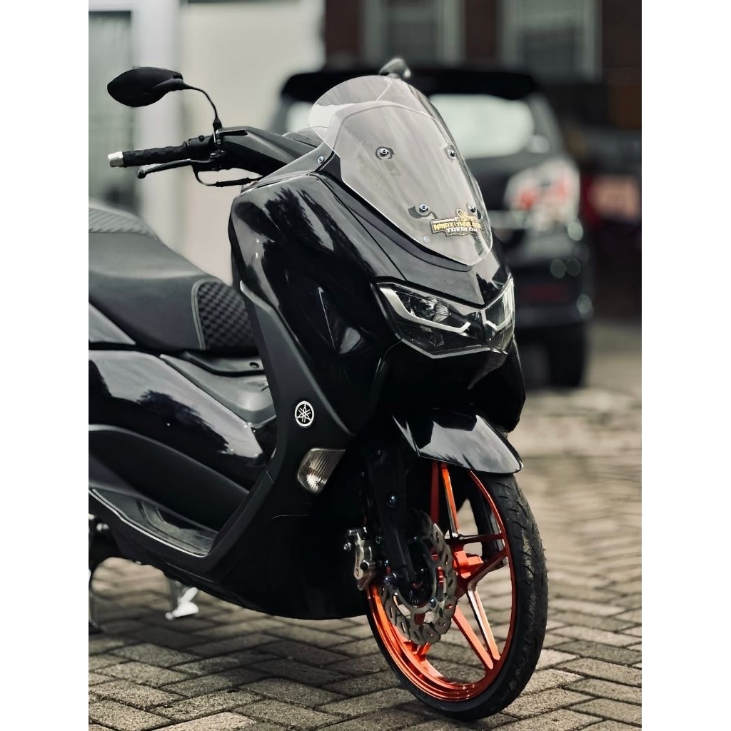 Windshield Nmax New 2021 Sporty Thailand. Visor Nmax Baru 2023 Tipe Thailand. Tebal 4Mili