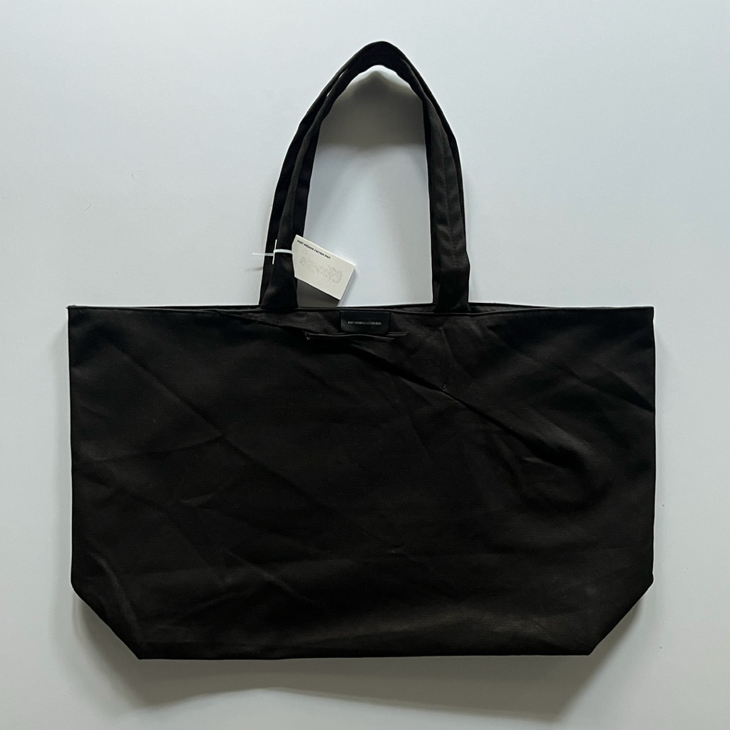 Post Archive Faction [PAF] Archive Shopper Bag Black Canvas