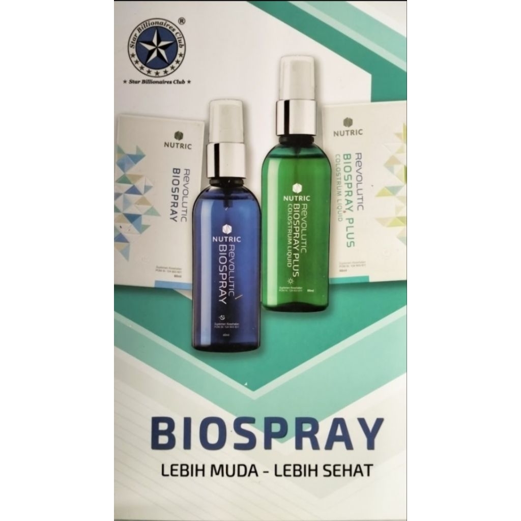 1 Pasang Biospray Reguler & Biospray Plus Di Jamin Original